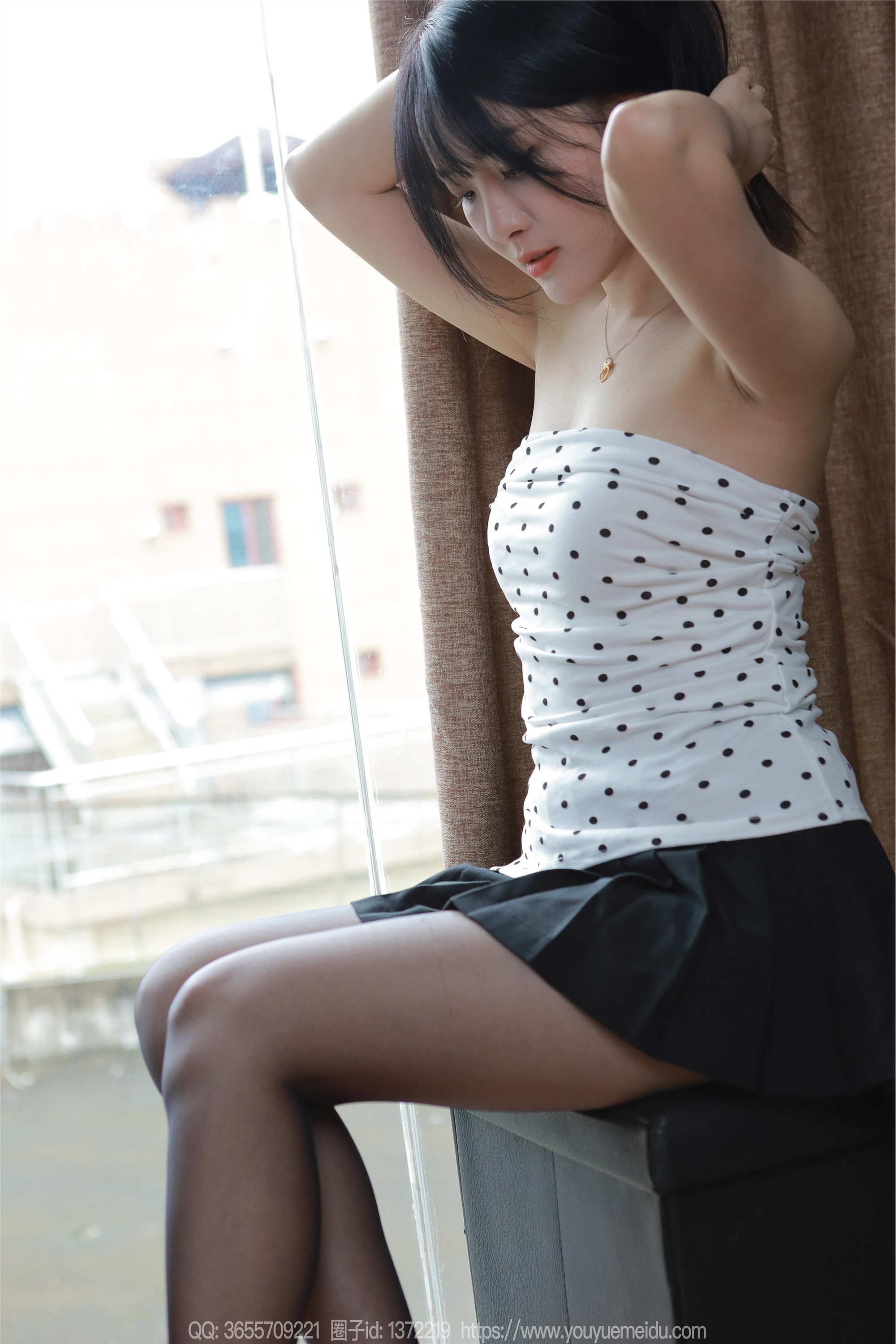 IESS异思趣向  2024.07.16 丝享家 1795 婉萍《波点短裙》